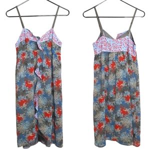 Kensie Women's Brand New Floral Spring Spaghetti Strap Mini Dress Size Small NWT